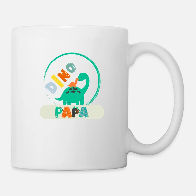 Dino Papa - Mug - white
