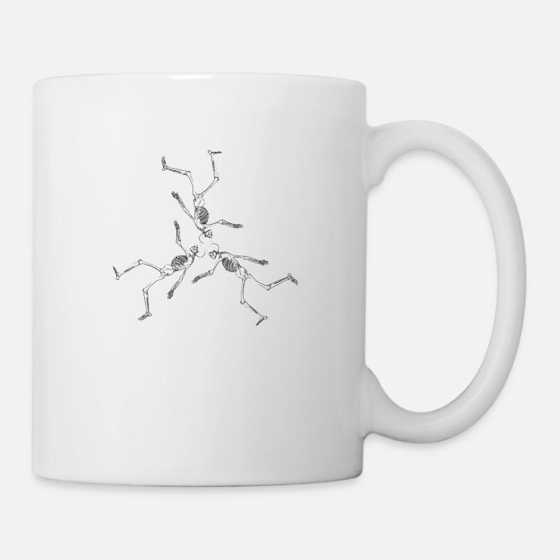 skeleton - Mug - white
