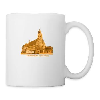 Brandenburg, Havel, Old Town, Town Hall, Gothic - Mug - white - Right