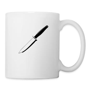 Knife Cutler Knife Lover - Mug - white - Right