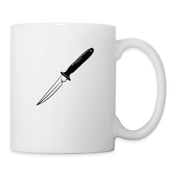 Knife Cutler Knife Lover - Mug - white - Right
