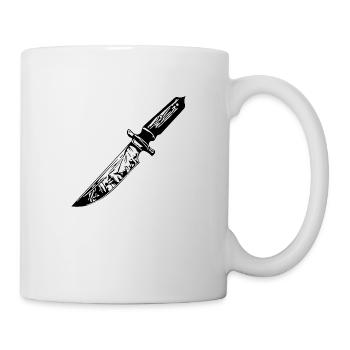Knife Cutler Knife Lover - Mug - white - Right