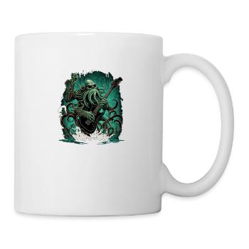 Cthulhu Rock - Mug - white - Right