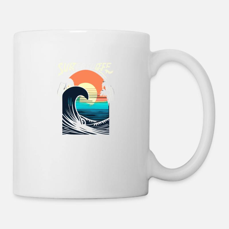 Surfer Surf - Mug - white