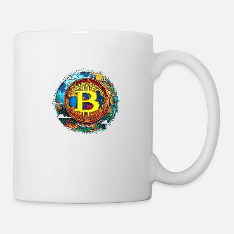 Bitcoin Nature - Mug blanc - blanc