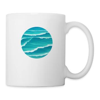 Ocean Waves - Mug - white - Right