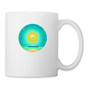 Nature Sun Love - Mug - white - Right