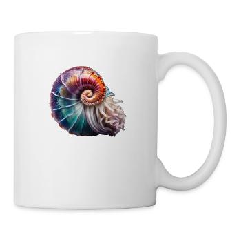 Der Nautilus, auch als Perlboot bekannt - Tasse - Weiß - Rechts