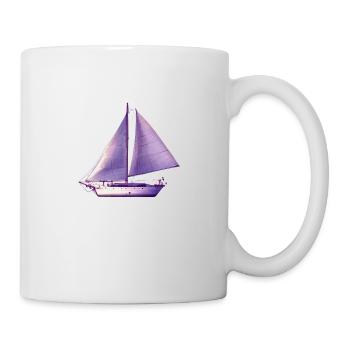 Sailor Sailing Ship Sailing Sailing Sailing Sail: - Mug blanc - blanc - Droite