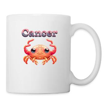 cancer zodiac sign - Mug - white - Right