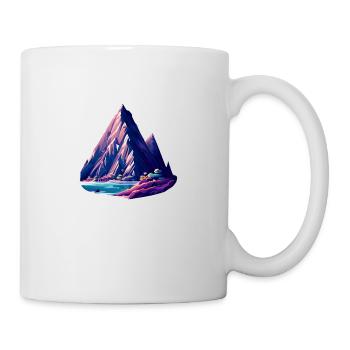 Mountains Hiking Mountain hikers Mountain hiking Hiking - Mug - white - Right