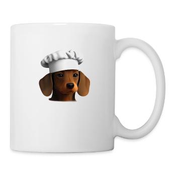 Dachshund Restaurateur Dog Cooking Dogs Dachshund Puppy - Mug - white - Right