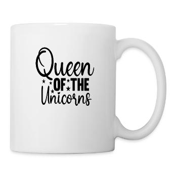 Queen of the Unicorns - Tasse - Weiß - Rechts