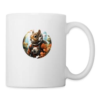 Diving into the depths - Mug - white - Right
