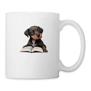 Labradorbesitzer Buch Labrador Retriever lesen - Tasse - Weiß - Rechts