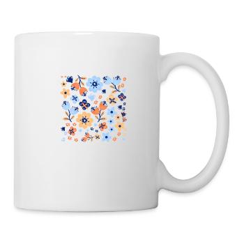 Wildblumen-Geschenkidee - Tasse - Weiß - Rechts