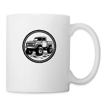 Monstertruck Monster Truck Liebhaber Fan - Tasse - Weiß - Rechts