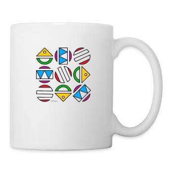 Millésime 1980 - Mug blanc - blanc - Droite