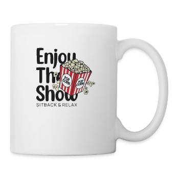 Enjoy The Show b - Tasse - Weiß - Rechts