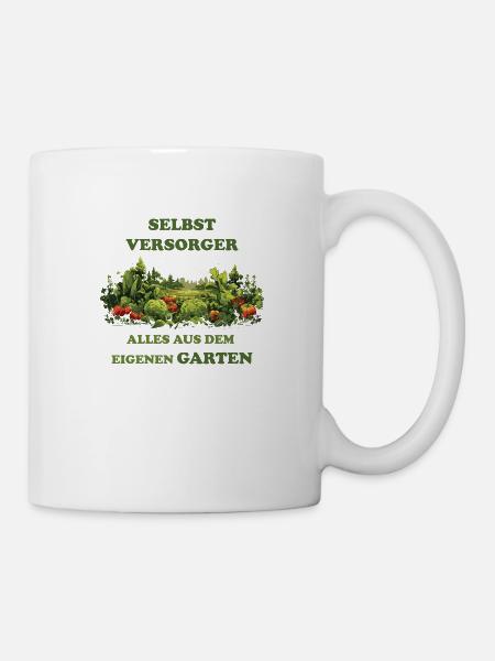Selbstversorger - Tasse - Weiß