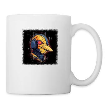 Best Friend Joke Enfants Bien-être Animal 4x4 8 bit - Mug blanc - blanc - Droite