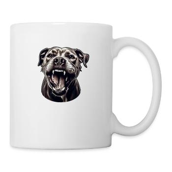 Pitbull – Strength and loyalty in one - Mug - white - Right