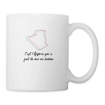 C est l Algérie qui a fait de moi un homme - Mug blanc - blanc - Droite