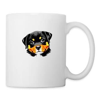 Rottweiler Dog Rottweiler Puppy Dogs Puppy - Mug - white - Right