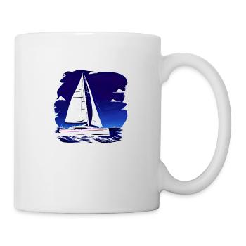 Sailor Sailing Ship Sailing Sailing Sailing Sail: - Mug blanc - blanc - Droite