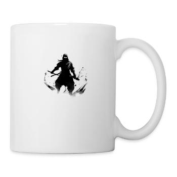 Ninja - Tasse - Weiß - Rechts