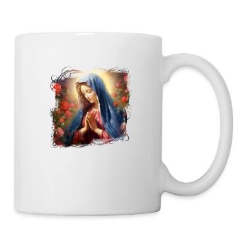 Holly Mary Maria Madonna Mariana Virgin Mary Holy - Mug - white - Right