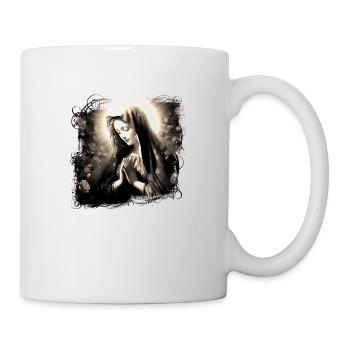 Holly Mary Maria Madonna Mariana Virgin Mary Holy - Mug - white - Right