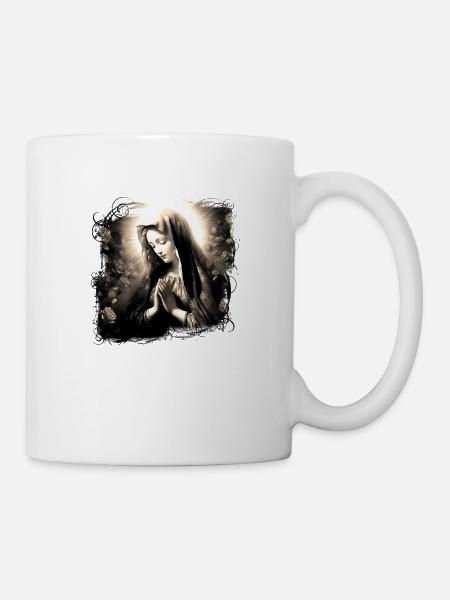 Sainte Marie Marie Vierge Marianne Vierge Marie Sainte - Mug blanc - blanc