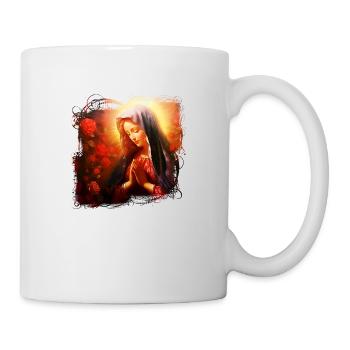 Holly Mary Maria Madonna Mariana Virgin Mary Holy - Mug - white - Right
