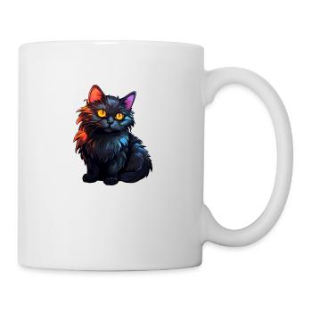Black kitten - Mug - white - Right