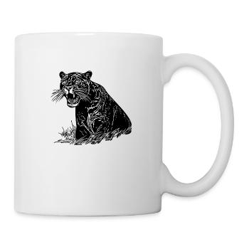 Panther Predator Jungle Wildcat - Mug - white - Right