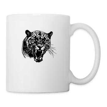 Panther Predator Jungle Wildcat - Mug blanc - blanc - Droite