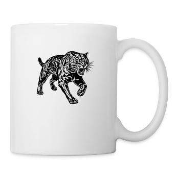 Panther Predator Jungle Wildcat - Mug blanc - blanc - Droite