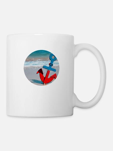 Anker - Ocean - Tasse - Weiß