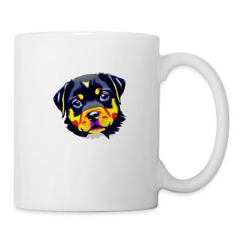 Rottweiler Dog Rottweiler Puppy Dogs Puppy - Mug - white - Right