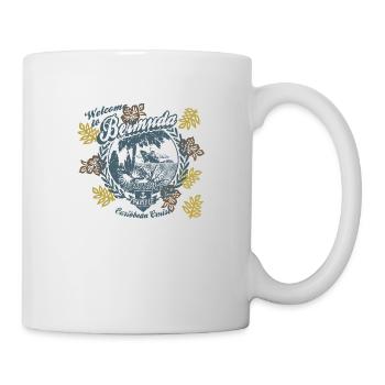 Bienvenue aux Bermudes - Mug blanc - blanc - Droite
