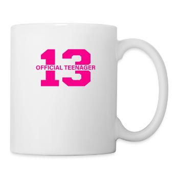 Official Teenager 13 - Mug - white - Right