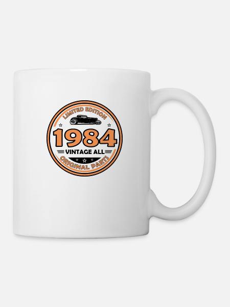 vintage 1984 - Mug blanc - blanc