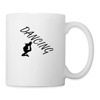 Dancing Dance Music - Mug - white - Right