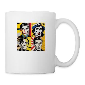 look retro #2 - Tasse - Weiß - Rechts