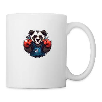 Panda-Boxmeister - Tasse - Weiß - Rechts