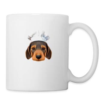 Dachshund Restaurateur Dog Dachshund Puppy Cooking Dogs - Mug - white - Right