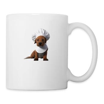 Labrador Retriever Restaurateur Puppy Cooking - Mug - white - Right