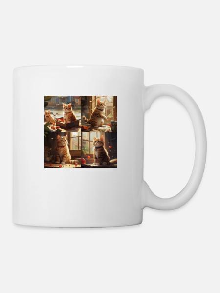Sweet Cat - Tasse - Weiß
