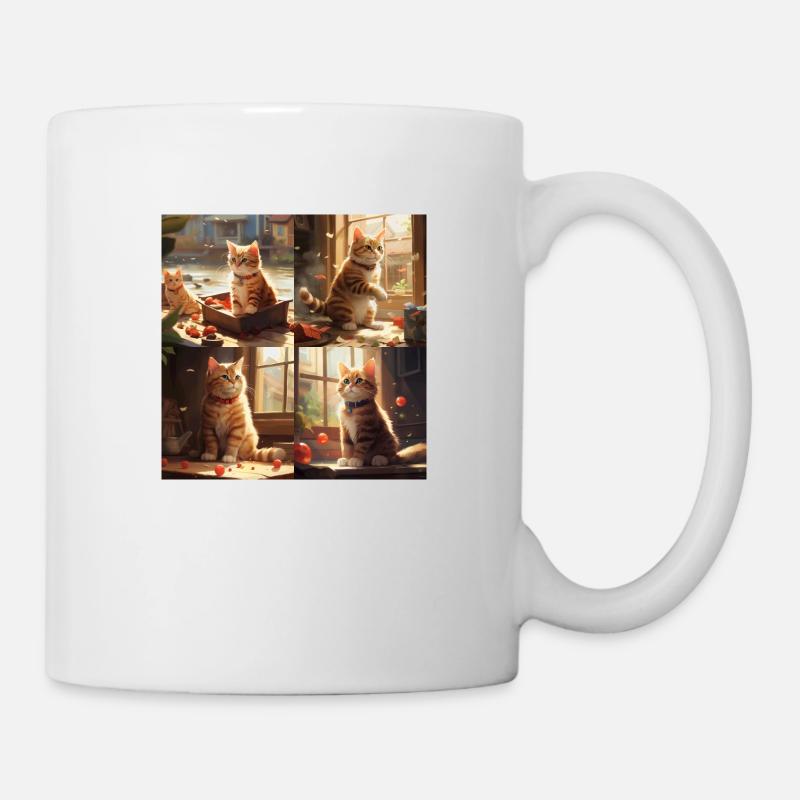 Sweet Cat - Tasse - Weiß